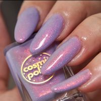 Lila Shimmer Indie Nagellack Cosmic Polish Cassiopeia