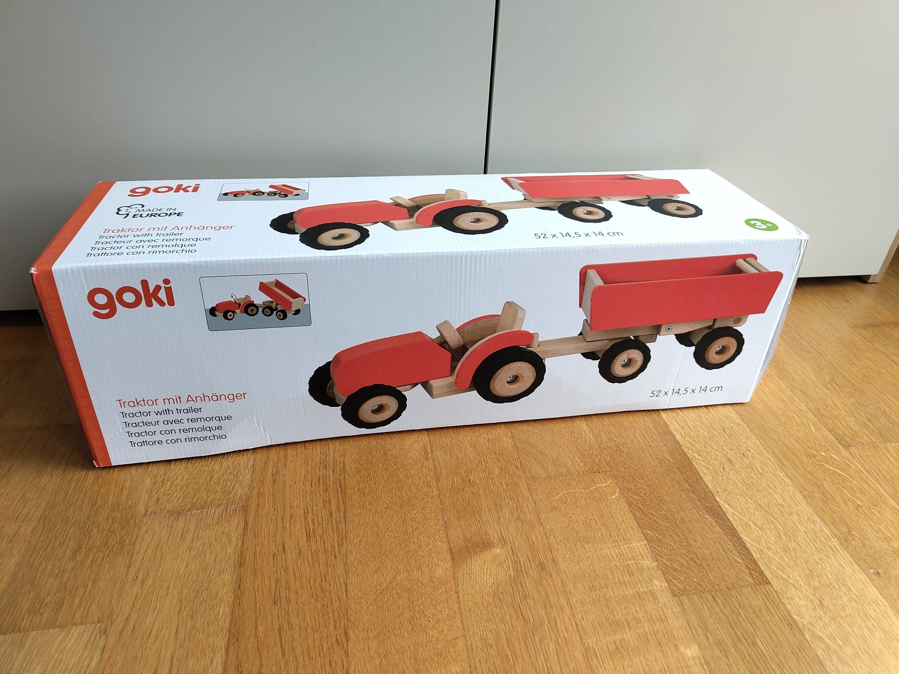 Giocattoli: Traktor aus Holz mit Anhänger – Usato da Näfels venduto da Blasto182