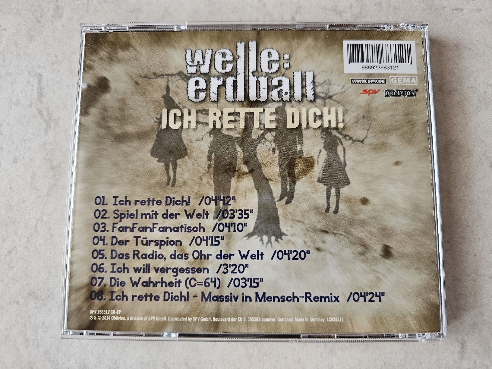 CD: Welle: Erdball  -  Ich rette dich! – Usato da Schneisingen venduto da backstore24 1