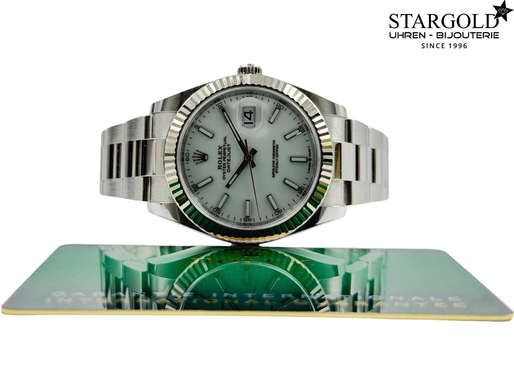 Rolex Uhren: Rolex Datejust 41 weiss - 126334 – Gebraucht aus Zürich von Stargold-Uhren 6