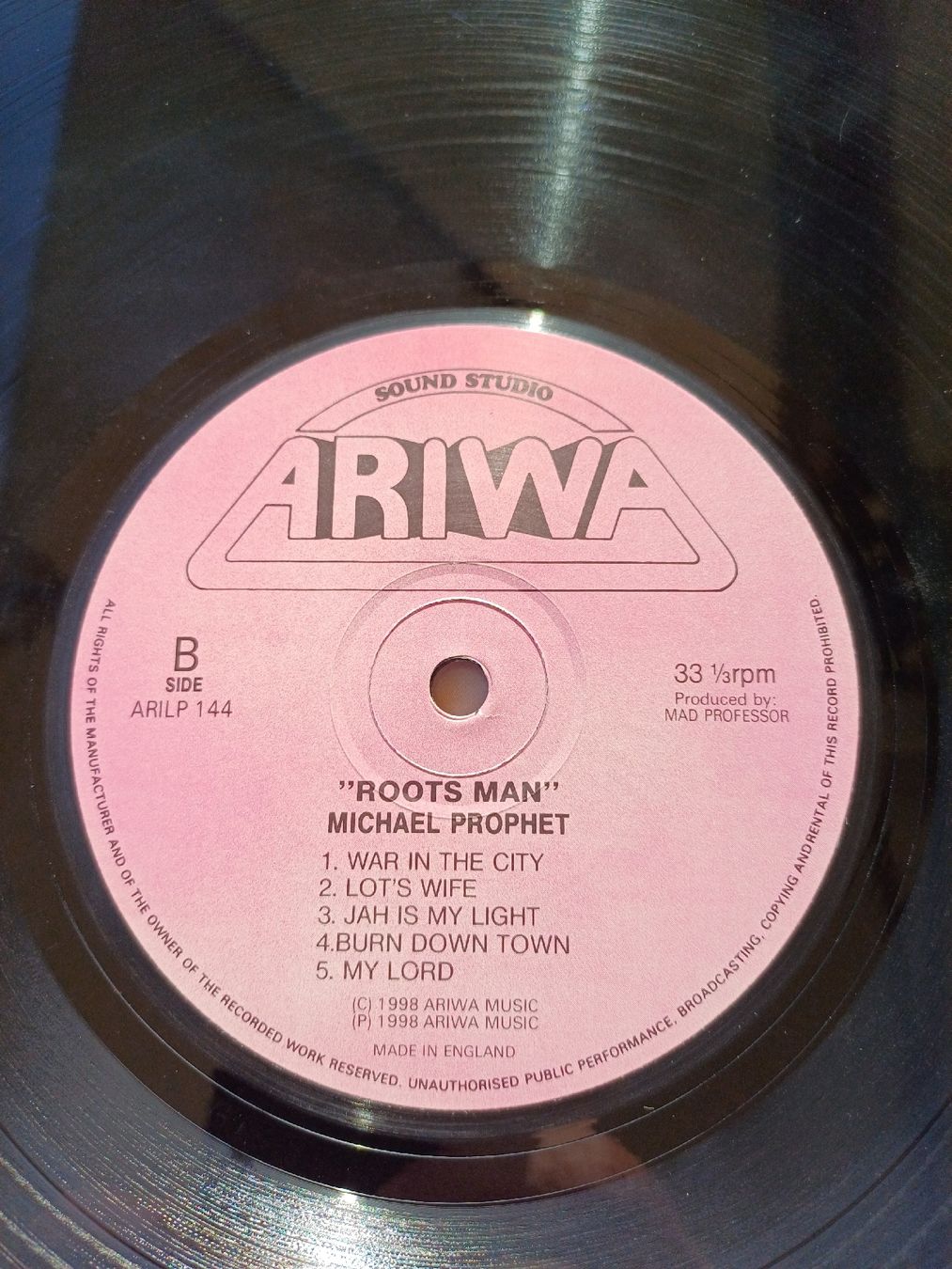 Dischi in vinile: Michael Prophet "Rootsman" LP – Usato da Begnins venduto da Drastic-Sound 5