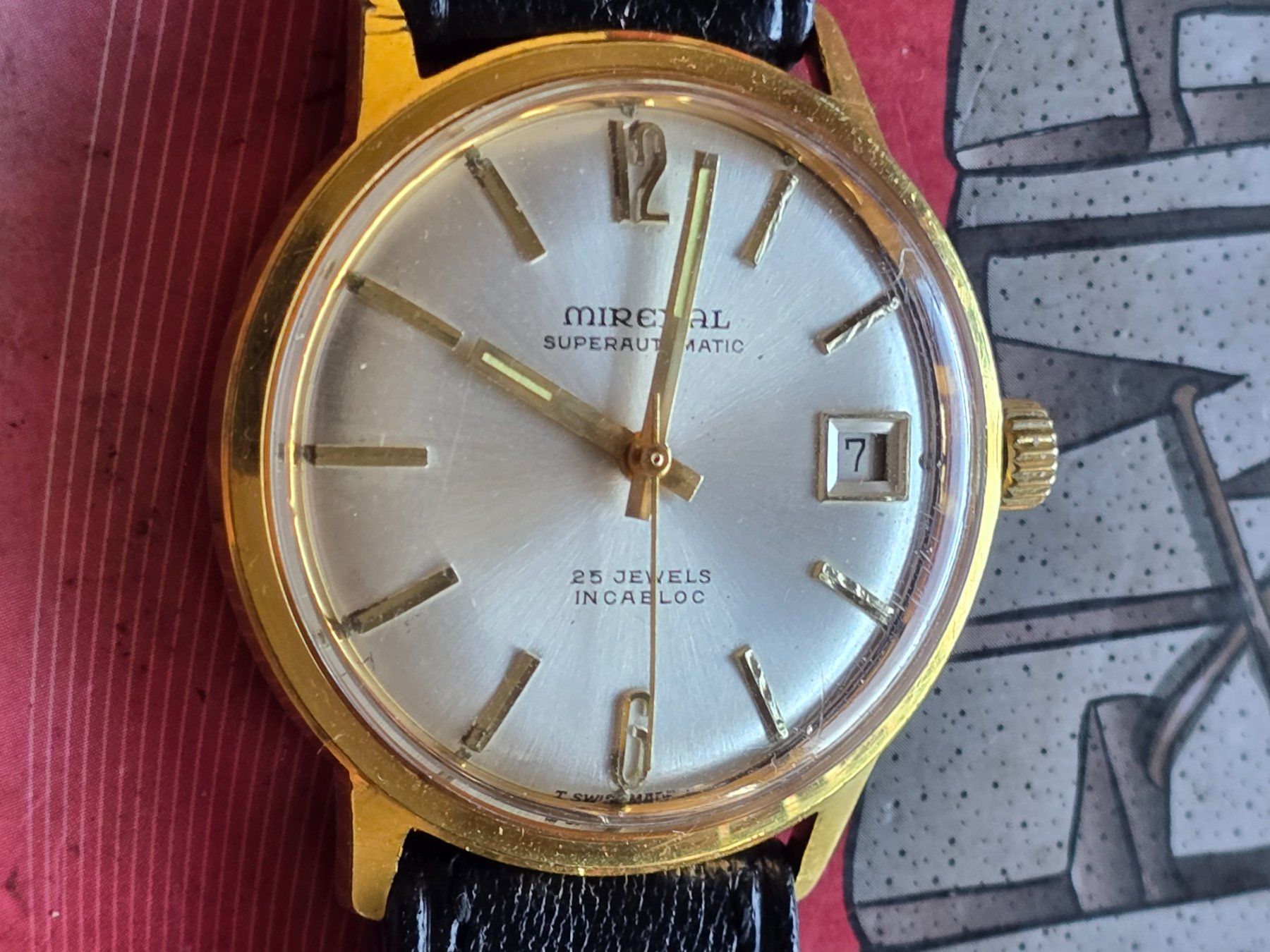 Mirexal Orologi: 449  Mirexal Superautomatic  Date 25 Jewels – Usato da Muri AG venduto da Corredor 2