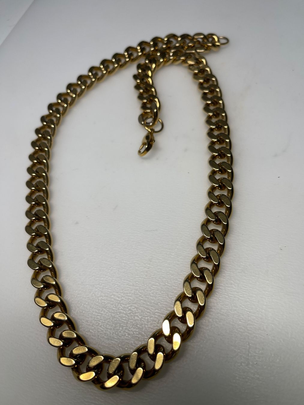 Catenine: Goldene Statement-Kette - Blickfang 58 Cm – Usato da Gutenswil venduto da yneB1943 2