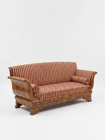 Canapé, 2 chaises, tabouret  bois massif