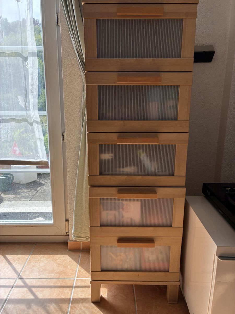 Kommoden: Ikea Holzmöbel mit 5 Schubladen – Gebraucht aus Däniken SO von Sonjab0