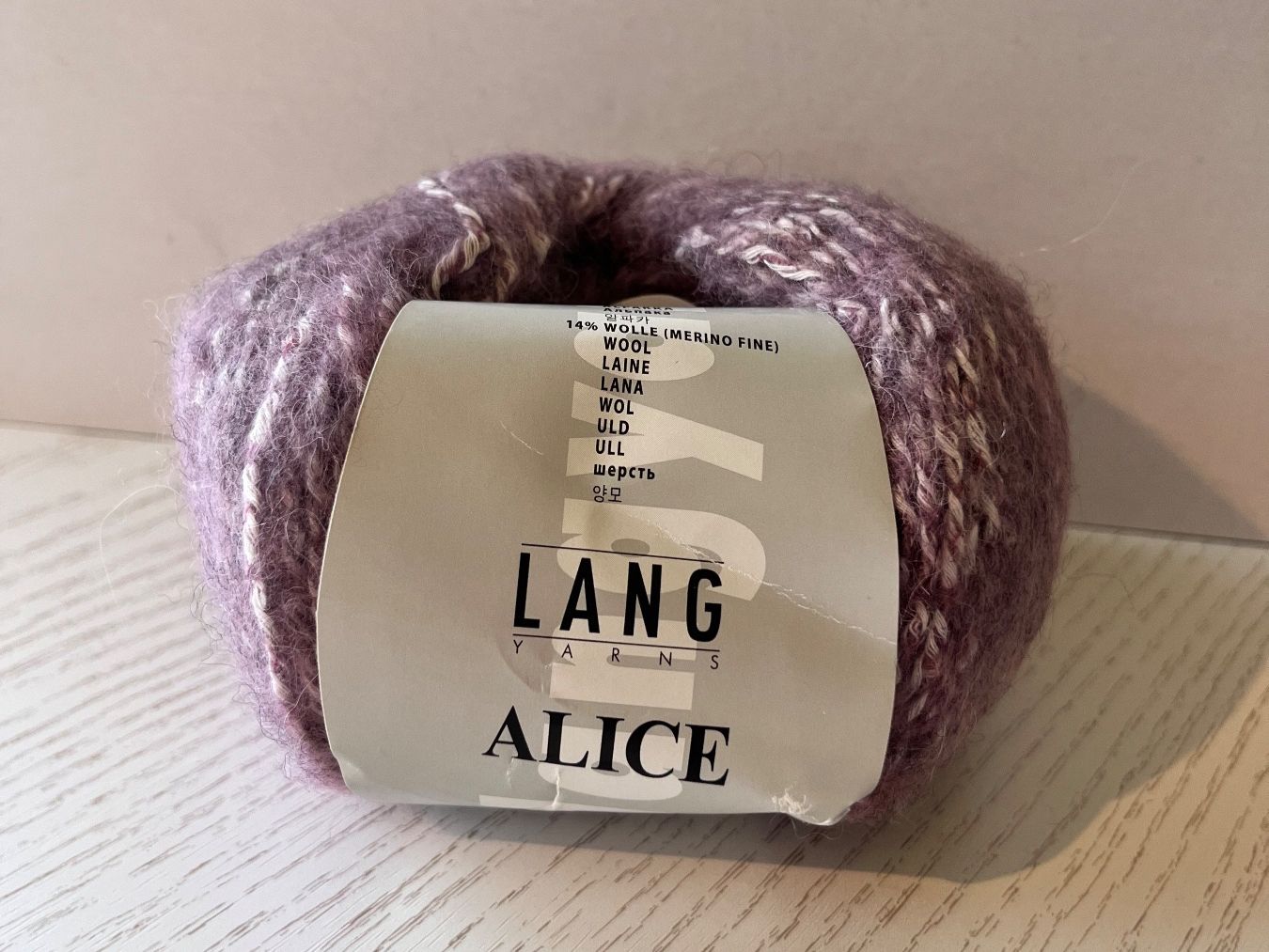 Lana: 1Knäuel Alice Langyarns – Nuovo (secondo la descrizione) da Büsserach venduto da bor_s88m