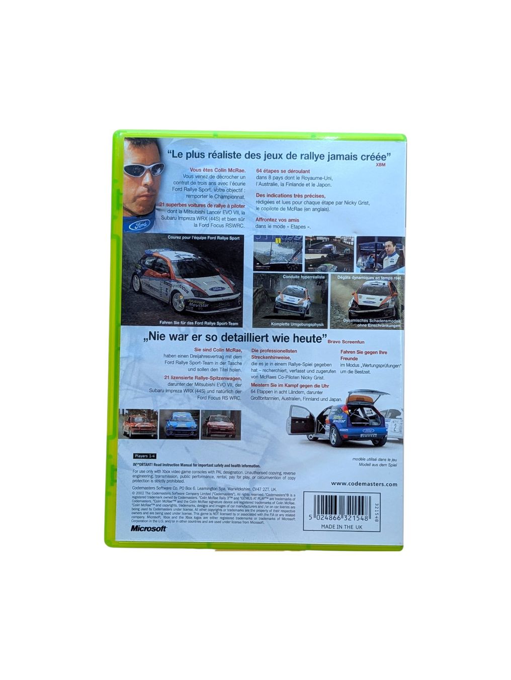Microsoft Spiele: Colin McRae Rally 3 Xbox Classic – Gebraucht aus Domat/Ems von IsseldorsShop 1