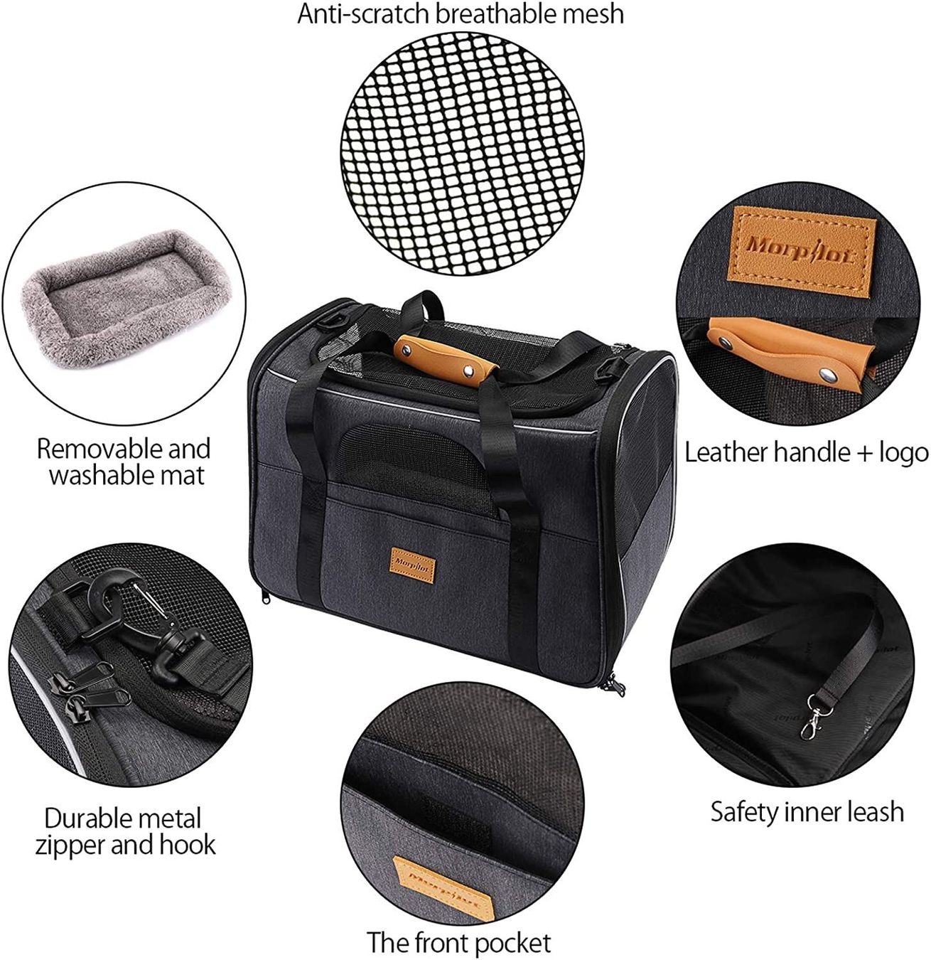 Gabbie, trasporto & Sicurezza: Faltbare Hunde und Katzentragetasche, Transportbox Katze – Nuovo e nell'imballaggio originale da Zürich venduto da MueDes 3