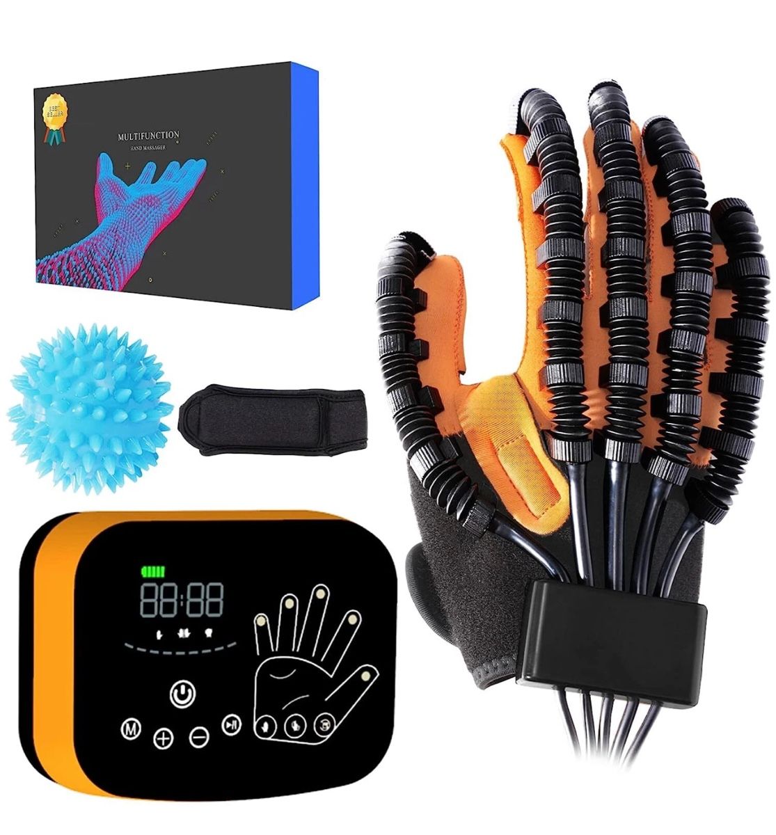 Dispositivi per massaggi: Multifunktions Handmassagegerät Robot Training Glove Neu – Nuovo e nell'imballaggio originale da Ennetbürgen venduto da Siku-Sammlung 2