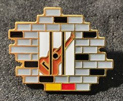 GG257 Pin Polizei Police Genf Genève - Gefängnismauer Nr.127