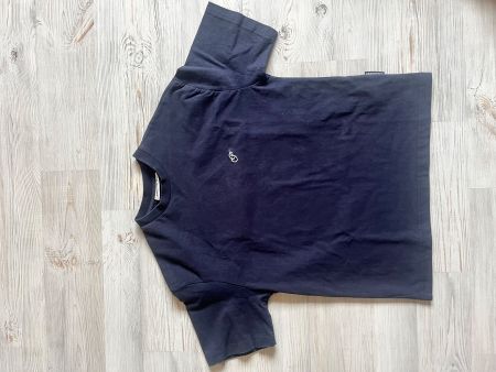 Navy T-Shirt Grösse M mit Print - Tennis Club Motiv