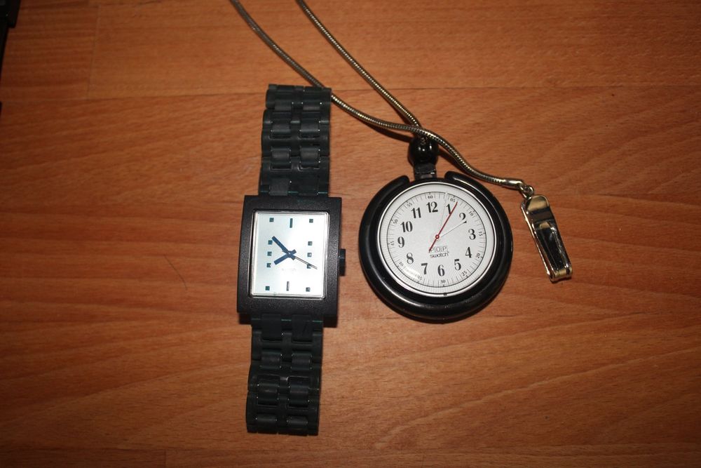 Swatch Orologi: Swatch Armbanduhren und Taschenuhr – Usato da Staufen venduto da qualiton 3