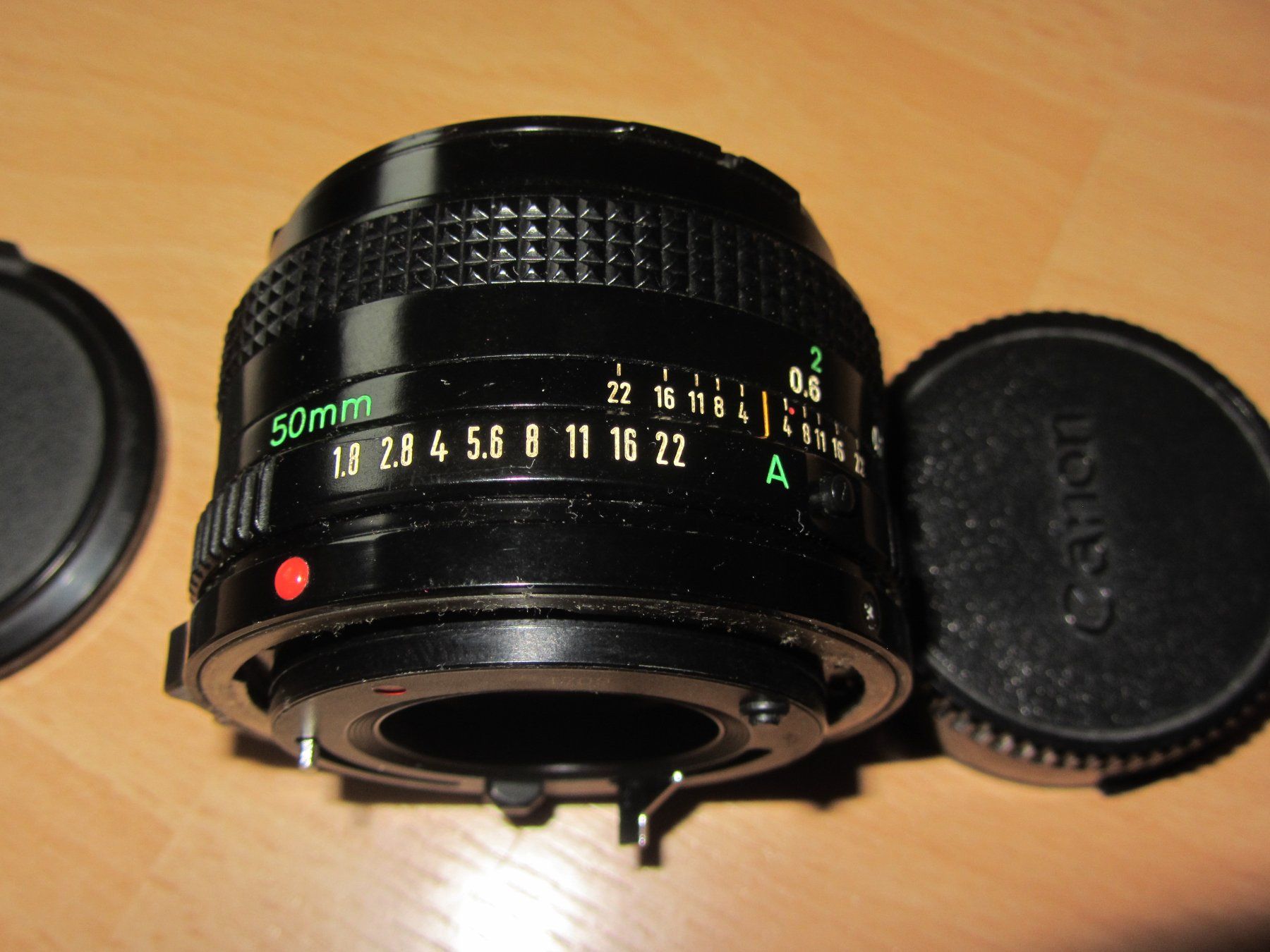 Canon Obiettivi: Objektiv CANON FD 50/1.8 – Usato da Beringen venduto da bimbo1109 3