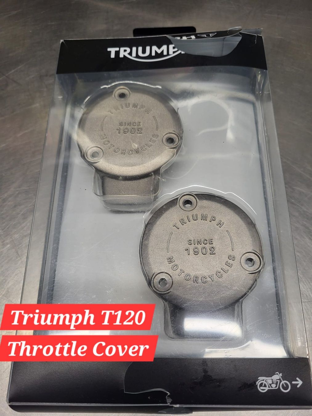 Triumph Tutti i ricambio per moto: Triumph T120 Trottle Cover – Nuovo (secondo la descrizione) da Alpnach Dorf venduto da Biker-Lady