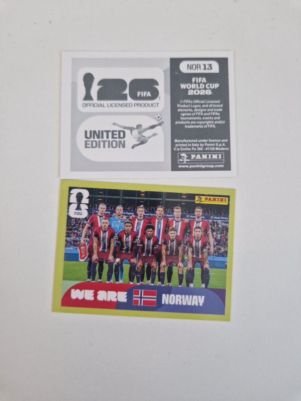 Panini Cartes à collectionner: Panini Sticker NOR13 – Neuf (Voir description) à Stüsslingen par white_angel86