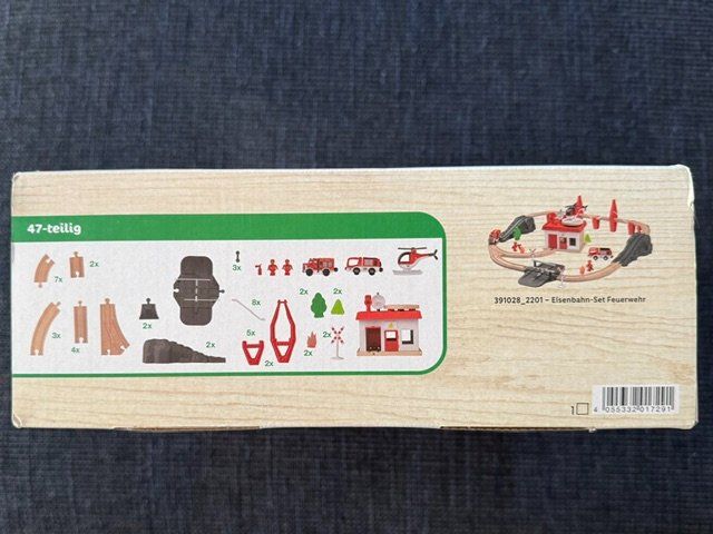 Giocattoli: Playtive Eisenbahn-Set - Feuerwehr, 47-teilig – Usato da Lostorf venduto da Nick1258 3