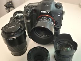 Sony A99 und Objektive