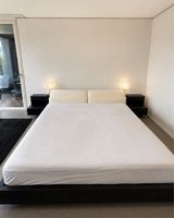 Luxus Designerbett 180x200cm inkl. Nachttische