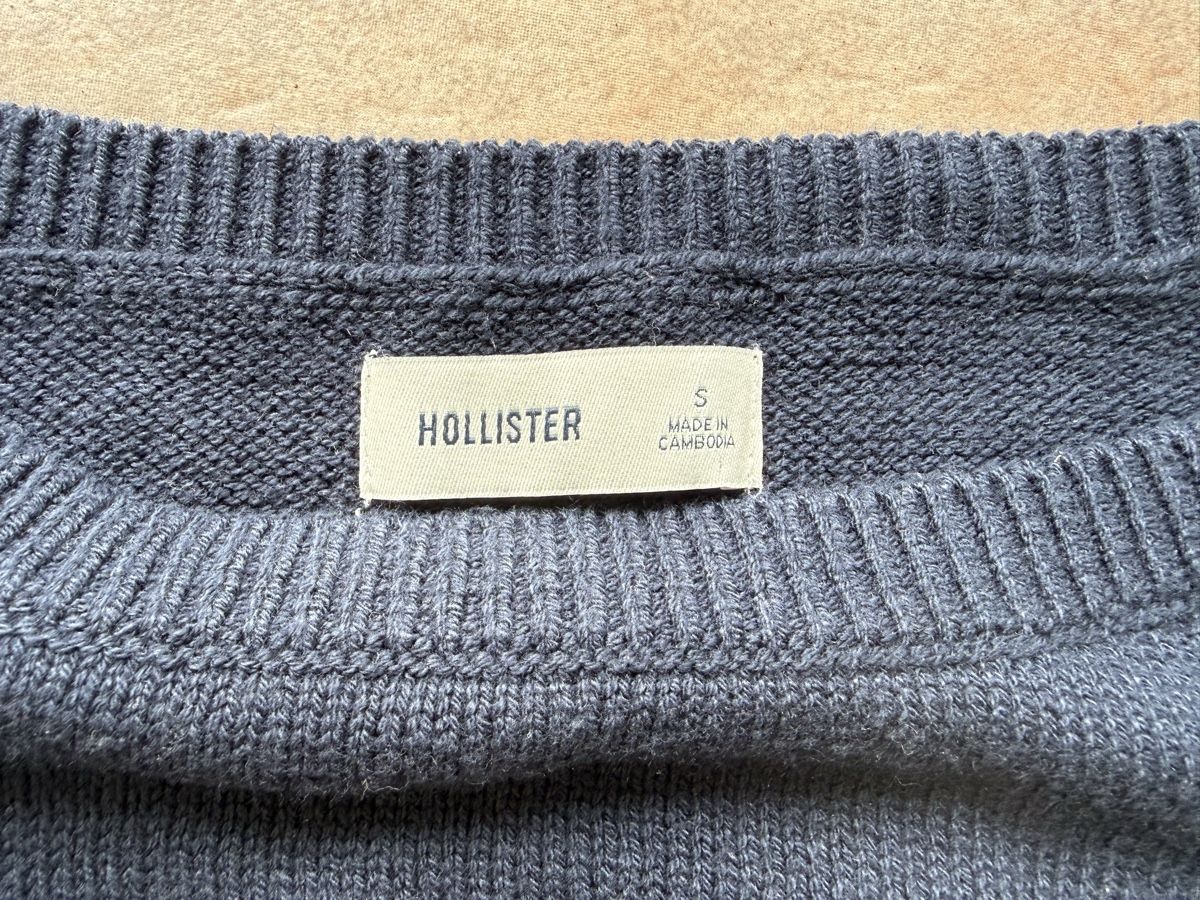 Hollister Pullover & Sweatshirts: Hollister Strickpullover S Damen blau – Neu (gemäss Beschreibung) aus Wettswil von alaskabaer 2