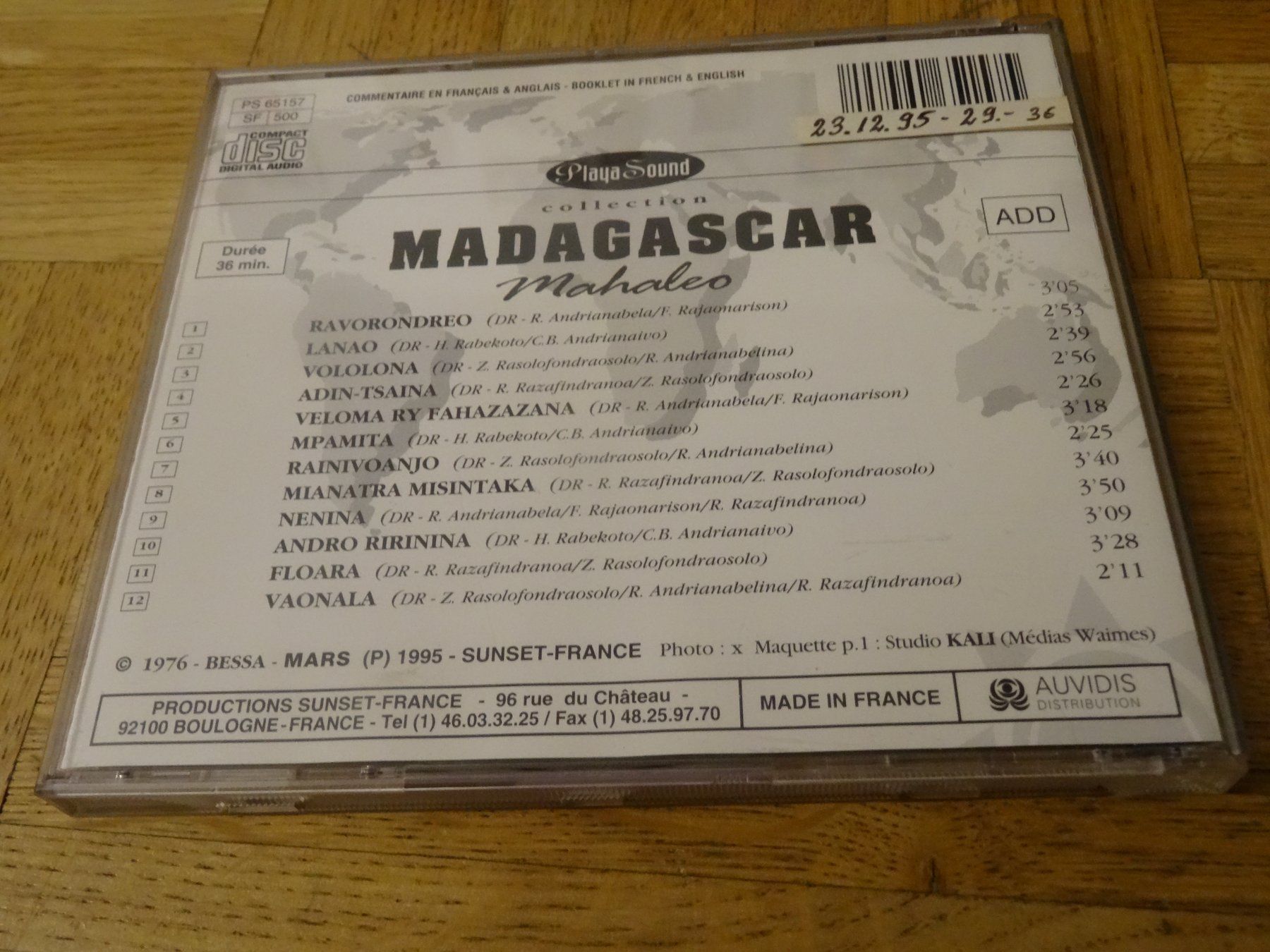 CD: Madagascar - Mahaleo CD – Usato da Olten venduto da Disc-Ausverkauf 1