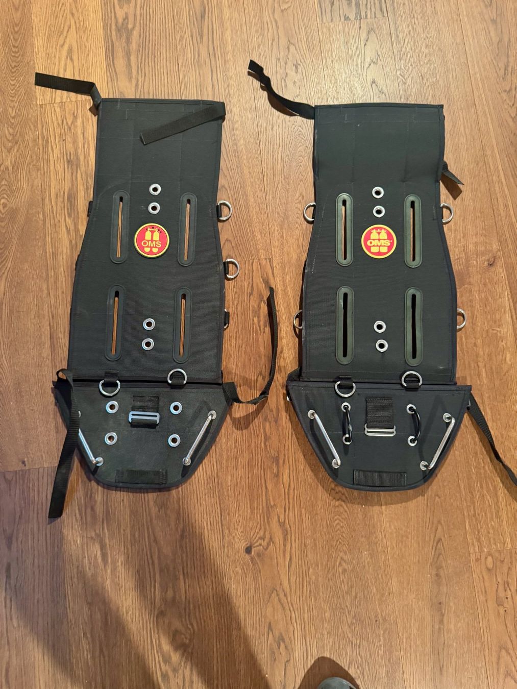 Mute per immersioni: OMS Sidemount Adapter / Buttplate für Backplate-System – Usato da Zollikerberg venduto da kletterbar