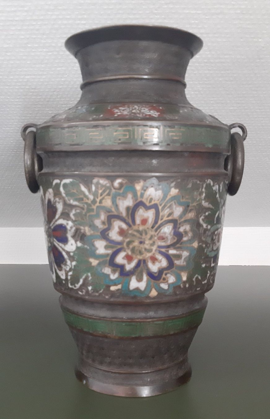 Vasi & Recipienti: Champlevé-Vasen, Japan, 19. Jh. – Usato da Rupperswil venduto da jur_5ywx 2