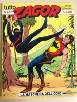 TUTTO ZAGOR # 207 LA MASCHERA DELL'ODIO Italy 1996 S.Bonelli