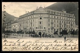 Chur, Neues Hotel Steinbock, Eckfassade
