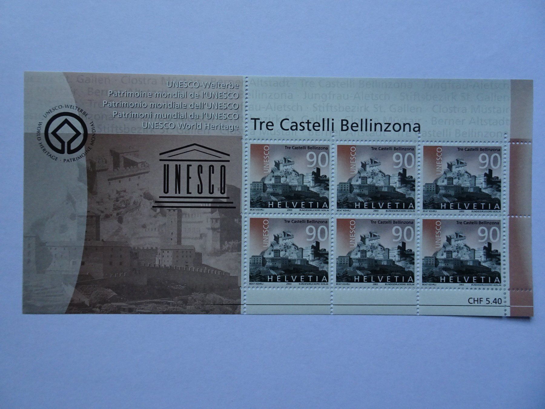 Tutti i francobolli: 2003* – Nuovo (secondo la descrizione) da Aadorf venduto da Chnorli-Furz