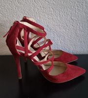 Zara rote elegante Pumps Sandalen Gr. 38
