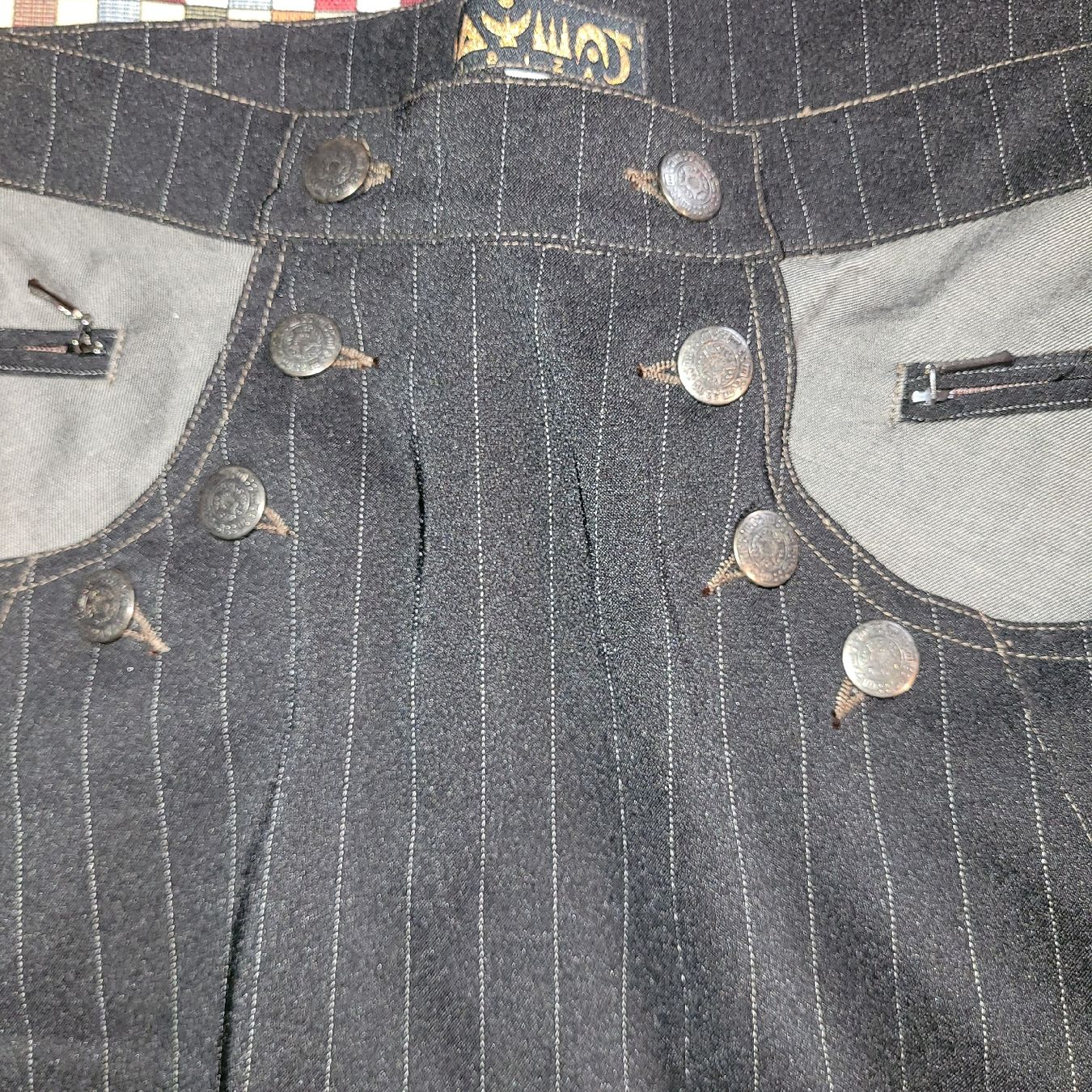 Hosen: Denim Shorts mit Nadelstreifen – Gebraucht aus Zürich von mer_6tqg 2