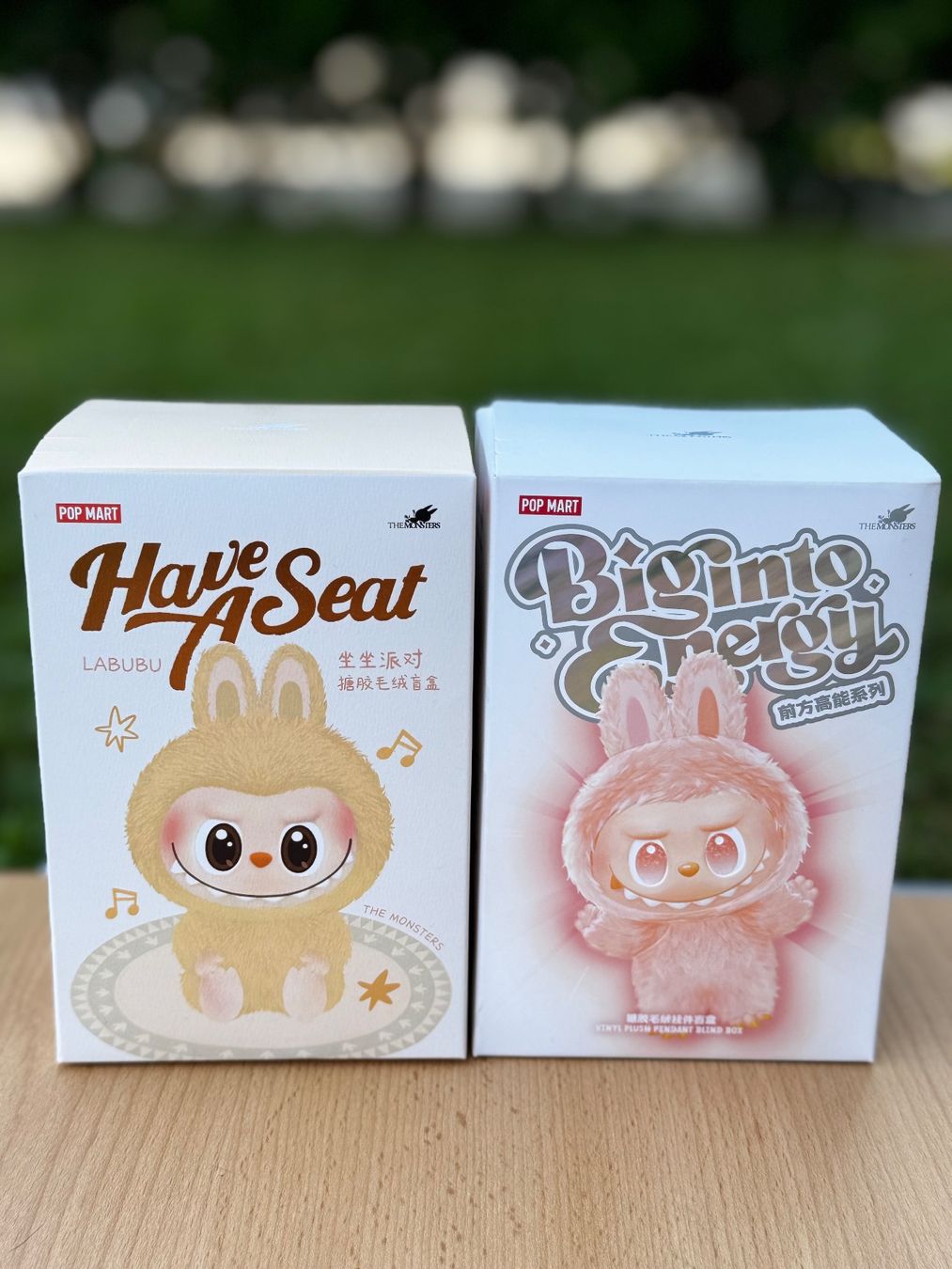 Figurine Labubu Big Into Energy Edition Pop Mart - Neuf Avec Boîte - Collection The Monsters