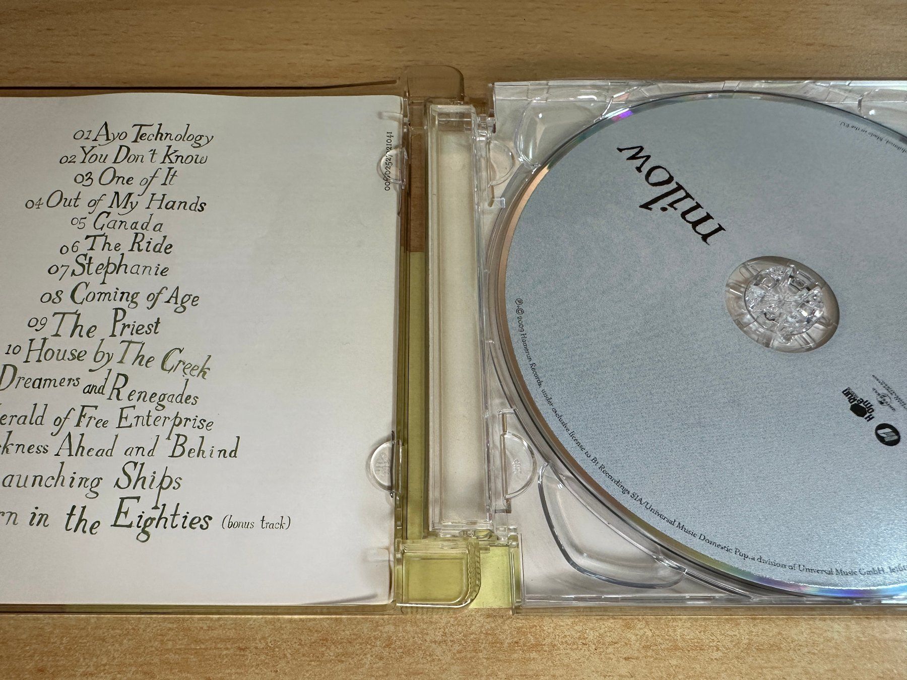 CD: G5 Milow – Milow – Usato da Rikon im Tösstal venduto da Alpenmutz 2
