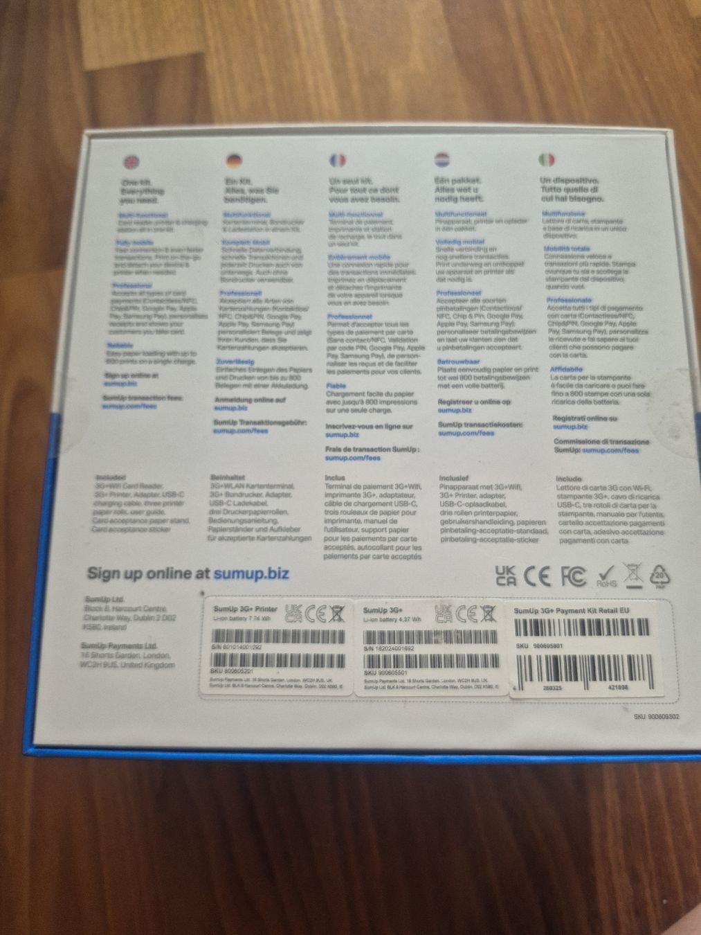 Sumup Kassen: 3G + Payment Kit, Drucker Kit – Neu und originalverpackt aus Luzern von nor_fr6y 2