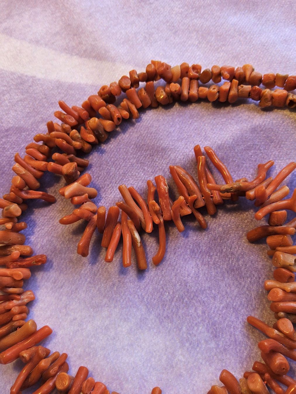 Catenine: Antike echte Korallenkette Collier – Usato da Zürich venduto da Aleick 6