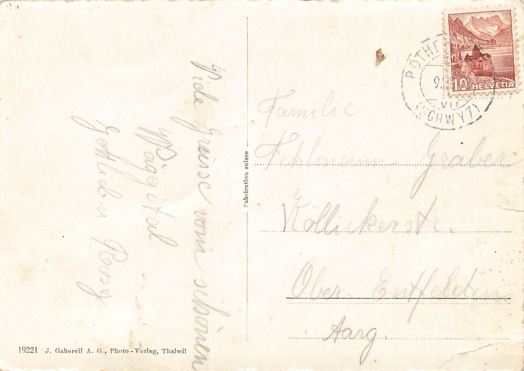 Cartoline postali: Wäggftalsee mit Staumauer schräh dämm G – Usato da Biasca venduto da Blenio71 1