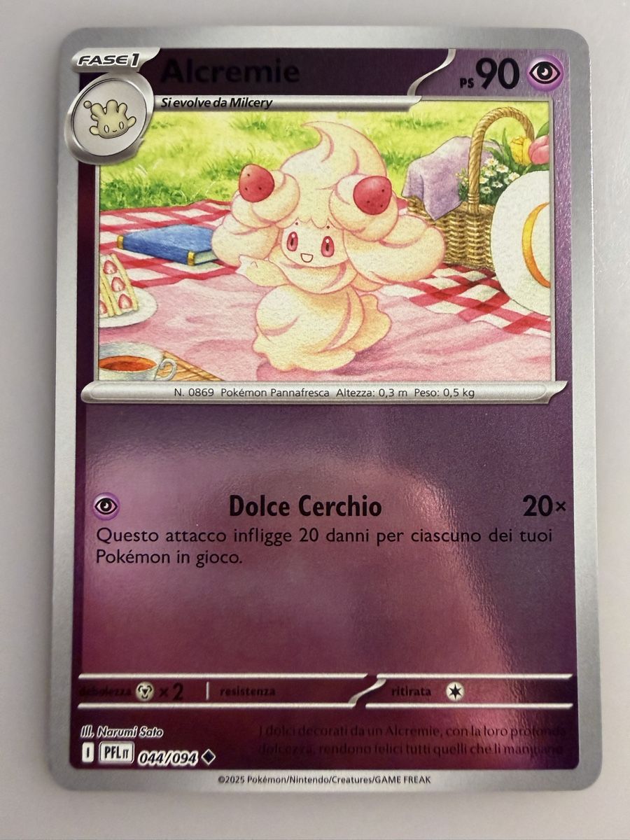 Pokémon Carte collezionabili: Alcremie (PFL044) – Nuovo (secondo la descrizione) da Vevey venduto da Matx