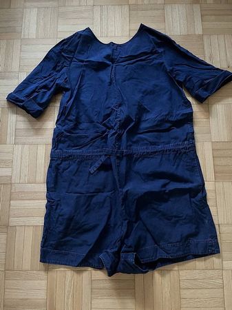 COS Jumpsuit kurz dunkelblau Gr. 34