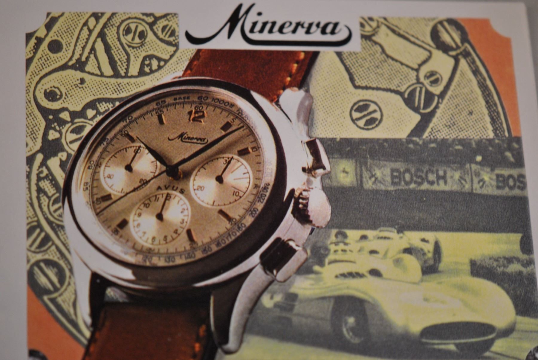 Minerva Montres: Minerva AVUS Prototyp Chronograph – D'occasion à Oberrohrdorf par Sammler500 4