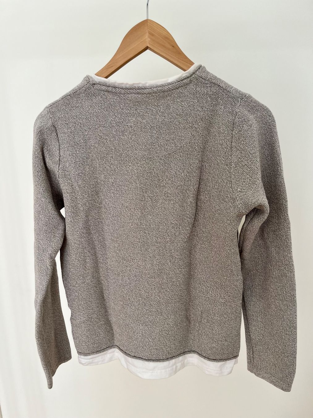 Pull&Bear Maglioni & Felpe: Stylischer Strickpullover in Lagenlook vonPull&Bear – Usato da Scharans venduto da Weltkind 2