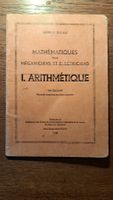 Ancien livret Mathématiques pour Mécaniciens et Électriciens