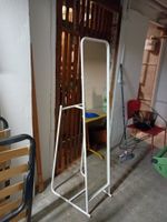 Ikea weisse Standpiegel Metal