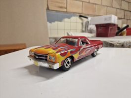  Chevrolet El Camino SS mit Flammen