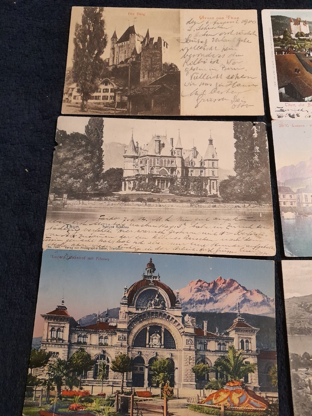 Ansichtskarten: Sammlung Postkarten Schweiz 100 Jahre +    – Gebraucht aus oekingen von beauty1964 1
