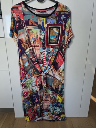 Desigual Maxikleid bunt – Grösse M