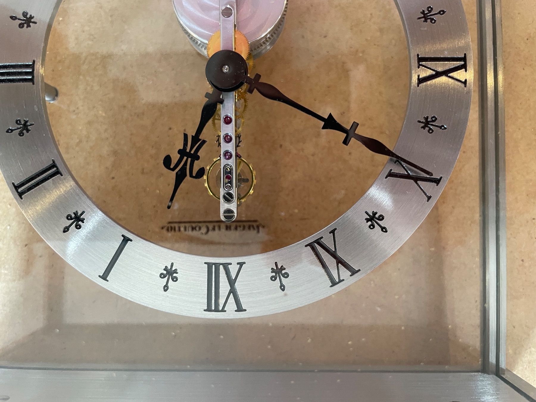 Jaeger-Lecoultre Stand- & Wanduhren: Jager LeCoultre Tischuhr Stabwerk – Gebraucht aus Nendaz von martig01 2