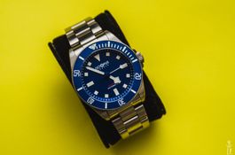 Octopus Kraken Pelagos Titan Blue Automatic Herren Uhr Neu
