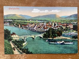 AK Rheinfelden 1918, gelaufen nach Kreuzlingen