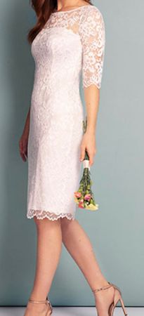 Robe mariage ajusté dentelle