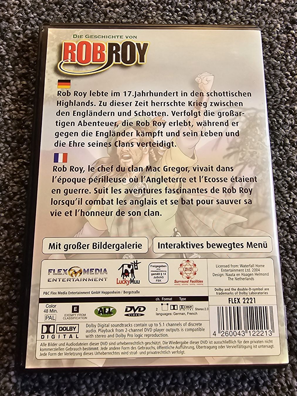 Tutti i DVDs: Die Geschichte von Rob Roy (20869) – Usato da Ruswil venduto da jan_bxl5 1